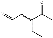 2-펜텐알,3-에틸-4-옥소-(9CI) 구조식 이미지