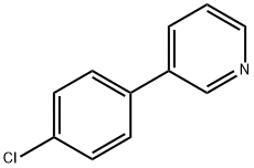 3-(4-CHLORO-PHENYL)-PYRIDINE Structure