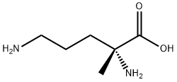 D-Ornithine, 2-methyl- (9CI) Structure