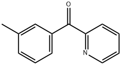 2-(3-메틸벤졸)피리딘 구조식 이미지