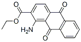 1-Amino-9,10-dihydro-9,10-dioxo-2-anthracenecarboxylic acid ethyl ester Structure