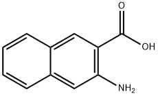 3-Amino-2-naphthoic acid 구조식 이미지