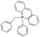 5,5-Dihydro-5-phenyl-5-benzylacridophosphine Structure