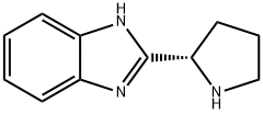 1H-Benzimidazole,2-(2-pyrrolidinyl)-,(S)-(9CI) Structure