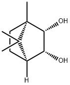 (1R,2S,3R,4S)-1,7,7-Trimethylbicyclo[2.2.1]heptane-2,3-diol 구조식 이미지