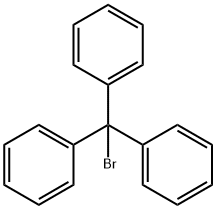 Triphenylmethyl bromide 구조식 이미지