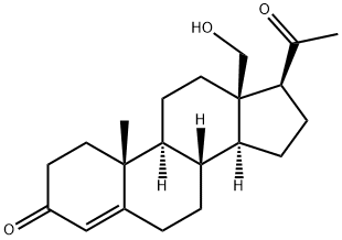 18-HYDROXYPROGESTERONE Structure