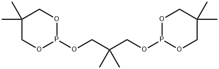 2,2'-[(2,2-dimethylpropane-1,3-diyl)bis(oxy)]bis[5,5-dimethyl-1,3,2-dioxaphosphorinane] Structure