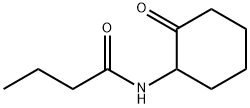 Butanamide,  N-(2-oxocyclohexyl)- Structure