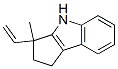 Cyclopent[b]indole, 3-ethenyl-1,2,3,4-tetrahydro-3-methyl- (9CI) Structure