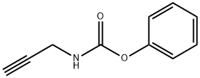 Carbamic acid, 2-propynyl-, phenyl ester (9CI) Structure