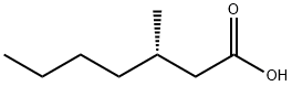 (S)-3-METHYLHEPTANOIC ACID Structure