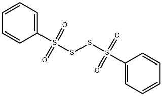 bis(phenylsulphonyl) disulphide  Structure
