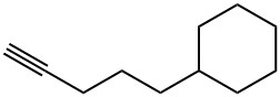 5-CYCLOHEXYL-1-PENTYNE Structure