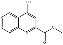 Methyl 4-Hydroxyquinoline-2-carboxylate Structure