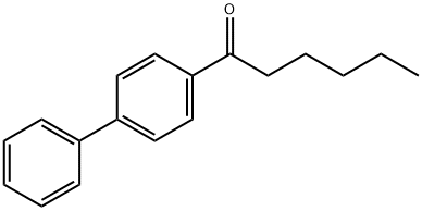 4-N-HEXANOYLBIPHENYL 구조식 이미지