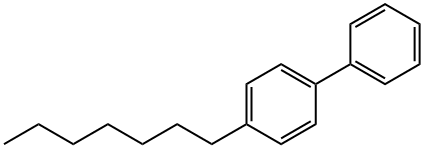 4-N-HEPTYLBIPHENYL Structure