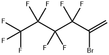 2-BROMO-2-(PERFLUORO-N-BUTYL)에틸렌 구조식 이미지