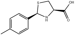 2-(2-P-TOLYL)-4-THIAZOLIDINECARBOXYLIC ACID Structure