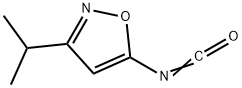 이속사졸,5-이소시아네이토-3-(1-메틸에틸)-(9Cl) 구조식 이미지