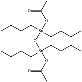 1,3-DIACETOXY-1,1,3,3-TETRABUTYLDISTANNOXANE 구조식 이미지