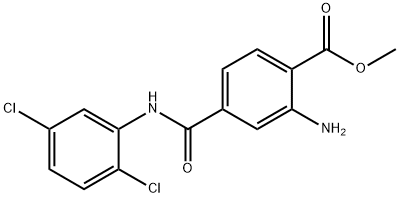 59673-82-4 Methyl 2-amino-4-(((2,5-dichlorophenyl)amino)carbonyl)benzoate