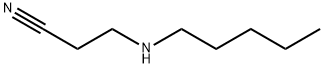 3-(PENTYLAMINO)PROPIONITRILE Structure