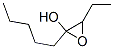 Oxiranol, 3-ethyl-2-pentyl- (9CI) Structure