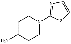 1-(2-Thiazolyl)-4-piperidinamine Structure