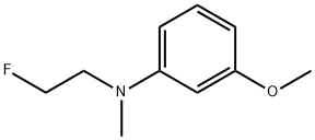 Benzenamine, N-(2-fluoroethyl)-3-methoxy-N-methyl- (9CI) Structure