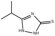 5-이소프로필-4H-[1,2,4]트라이아졸-3-티오L 구조식 이미지