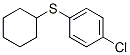 1-chloro-4-cyclohexylsulfanyl-benzene Structure