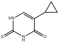 5-Cyclopropyl-2-thioxo-2,3-dihydro-1H-pyrimidin-4-one Structure