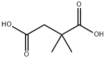 2,2-Dimethylsuccinic acid  Structure