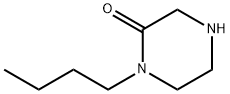 Piperazinone, 1-butyl- (9CI) 구조식 이미지