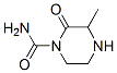 1-Piperazinecarboxamide,  3-methyl-2-oxo- Structure