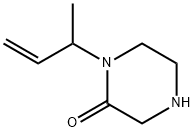 Piperazinone,  1-(1-methyl-2-propenyl)-  (9CI) Structure