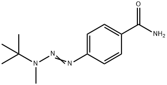 4-(methyl-tert-butyl-amino)diazenylbenzamide Structure