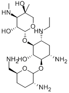 Etimicin 구조식 이미지