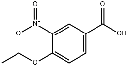 4-Ethoxy-3-nitrobenzoic acid Structure