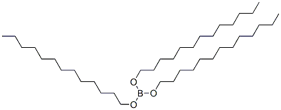 tris(tridecyl) borate Structure