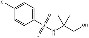 4-클로로-N-(2-히드록시-1,1-디메틸에틸)벤젠술포나미드 구조식 이미지