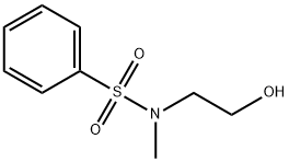 N-(2-hydroxyethyl)-N-methylbenzenesulfonamide Structure