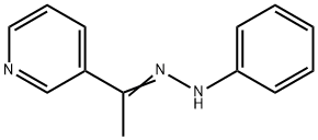 N-phenyl-N'-(1-pyridin-3-yl-ethylidene)-hydrazine 구조식 이미지