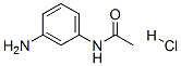 N-(3-aminophenyl)acetamide hydrochloride Structure