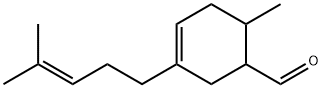 6-methyl-3-(4-methyl-3-pentenyl)cyclohex-3-ene-1-carbaldehyde Structure