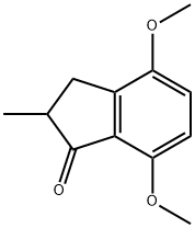 4,7-DIMETHOXY-2-METHYL-INDAN-1-ONE Structure