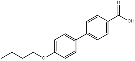 4-BUTOXY-4'-BIPHENYLCARBOXYLIC ACID Structure