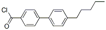 p-펜틸비페닐-p'-카르보닐클로라이드 구조식 이미지
