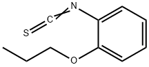 벤젠,1-이소티오시아네이토-2-프로폭시-(9CI) 구조식 이미지